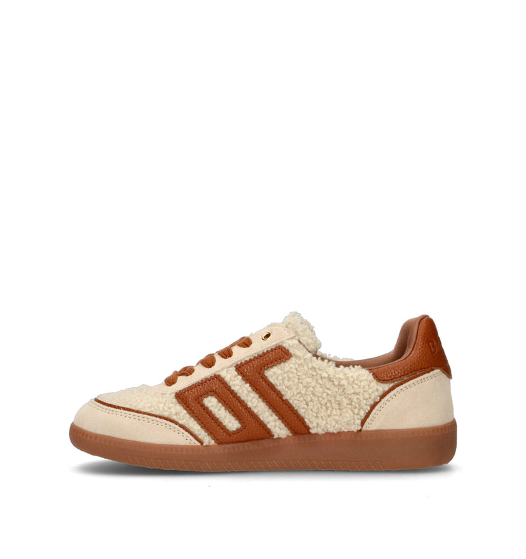 BACK 70 Sneaker donna panna/marrone
