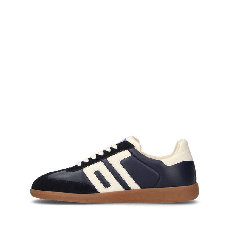 BACK 70 Sneaker uomo blu in pelle