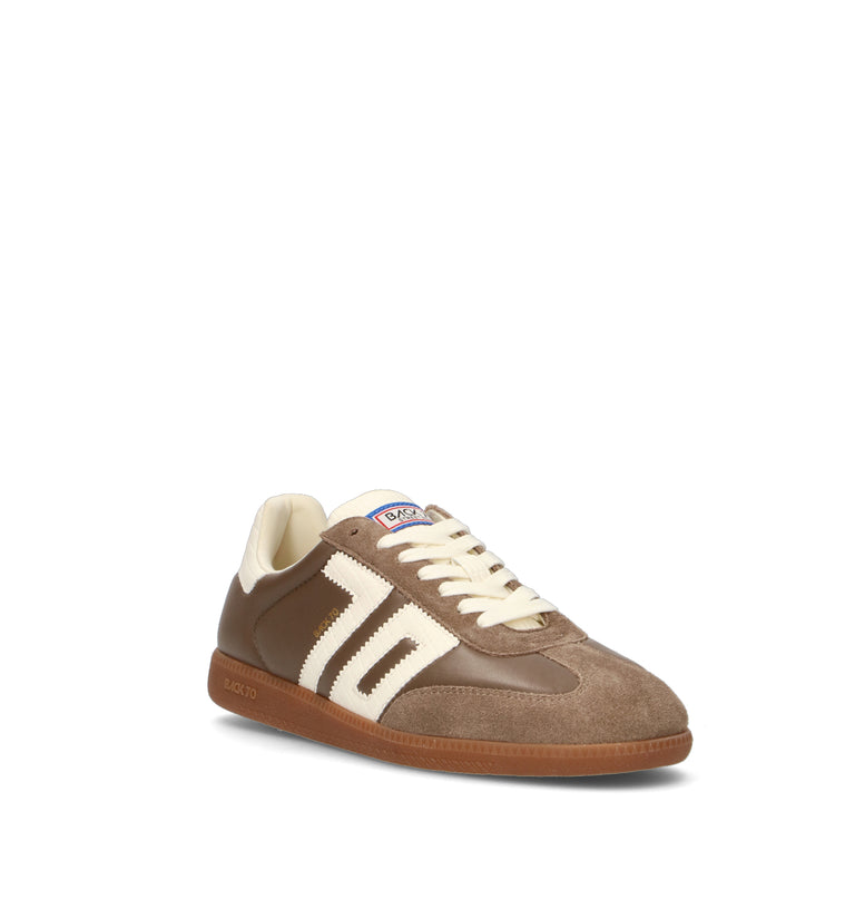 BACK 70 Sneaker uomo taupe in pelle