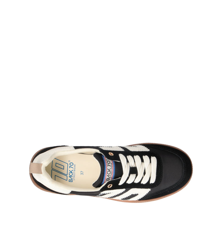 BACK 70 Sneaker donna nera