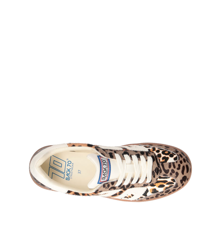 BACK 70 Sneaker donna maculata in cavallino