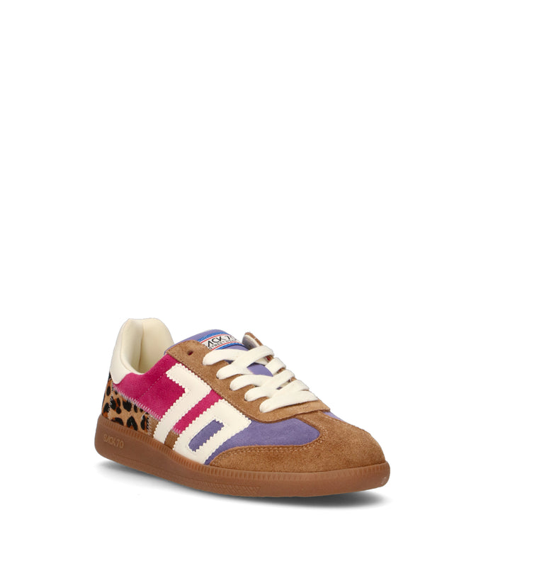 BACK 70 Sneaker donna multicolor in suede