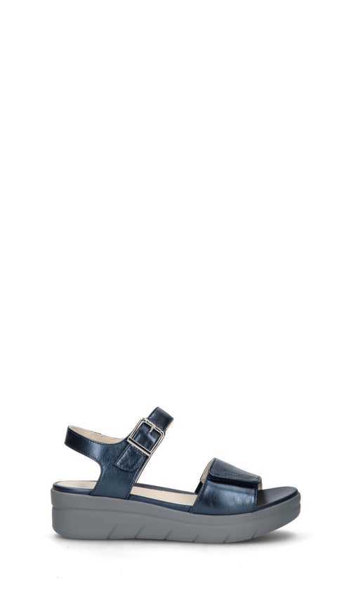 STONEFLY Sandalo donna blu in pelle