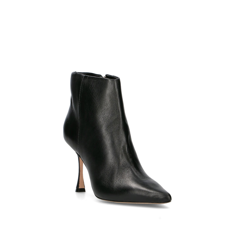 VICENZA Tronchetto donna nero in pelle