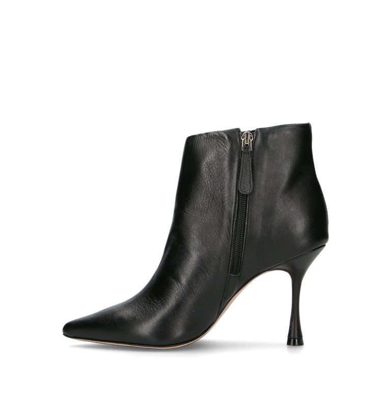 VICENZA Tronchetto donna nero in pelle