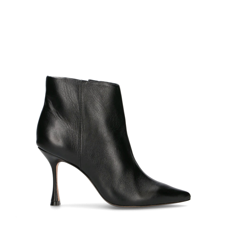VICENZA Tronchetto donna nero in pelle