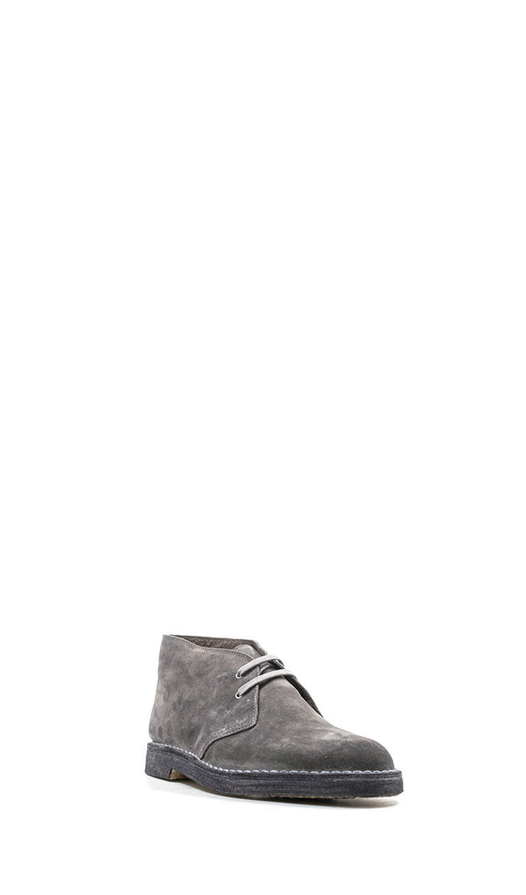 J.P.Q. Stivaletto uomo grigio in suede