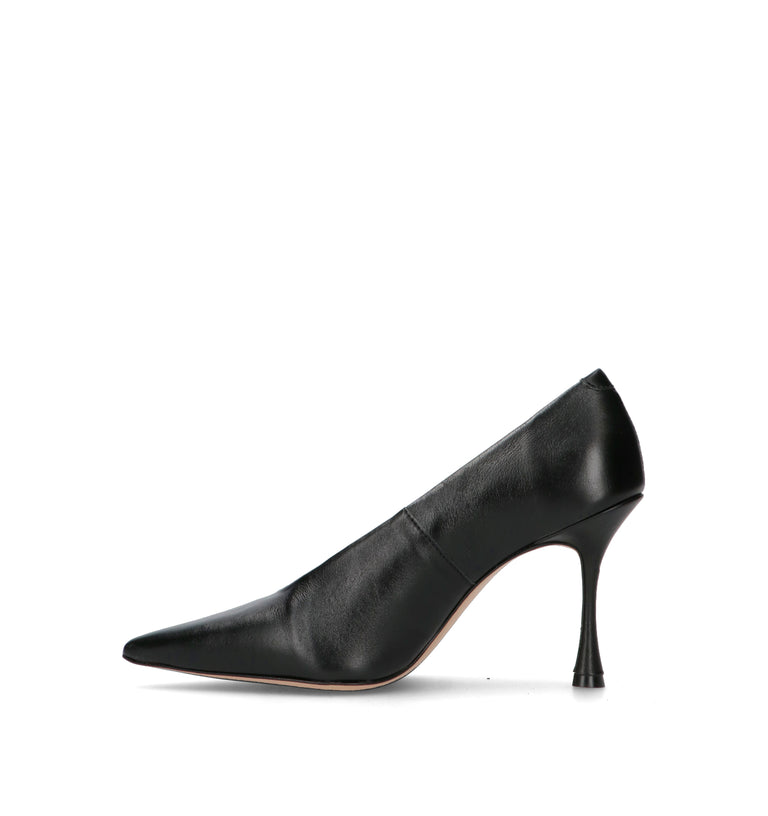 VICENZA Décolleté donna nero in pelle