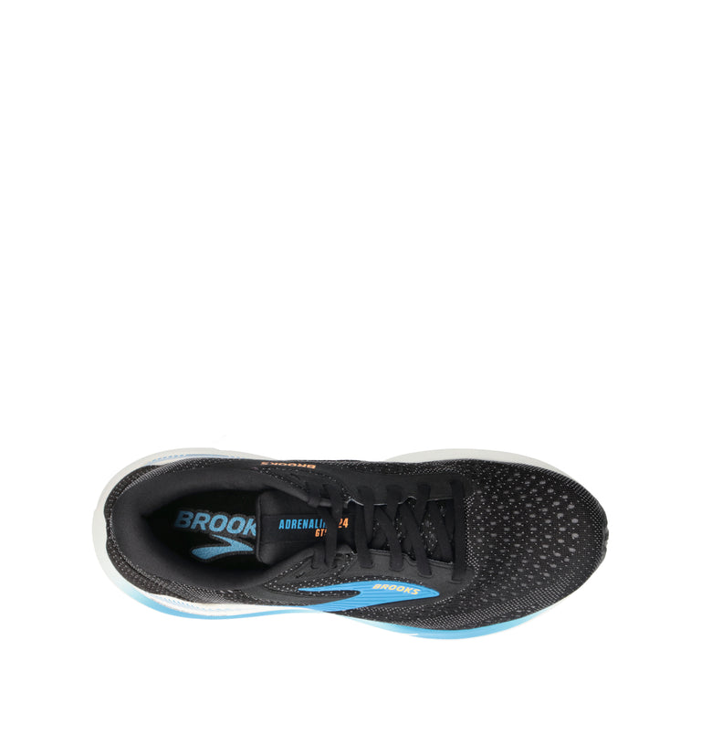 BROOKS ADRENALINE GTS 24 Scarpa running uomo nera