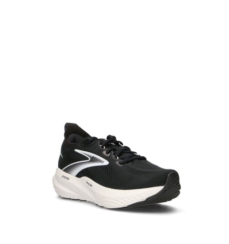 BROOKS GLYCERIN 22 Scarpa running uomo nera/bianca