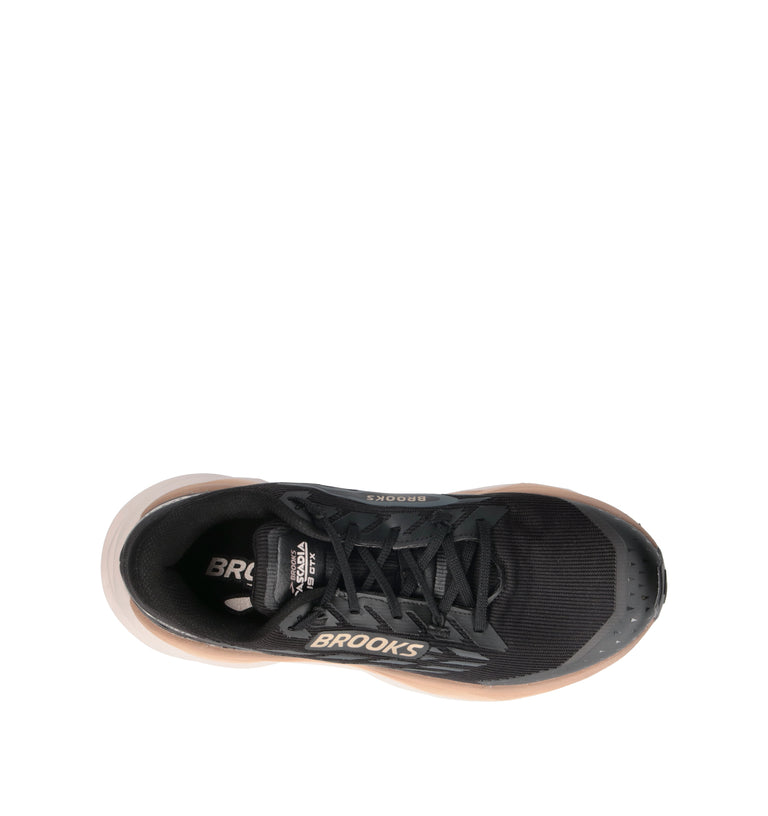 BROOKS CASCADIA 19 GTX Scarpa trail running uomo nera in gore-tex