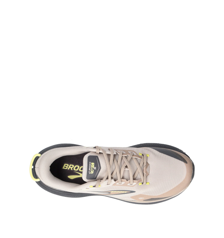 BROOKS DIVIDE 6 Scarpa trail running uomo beige