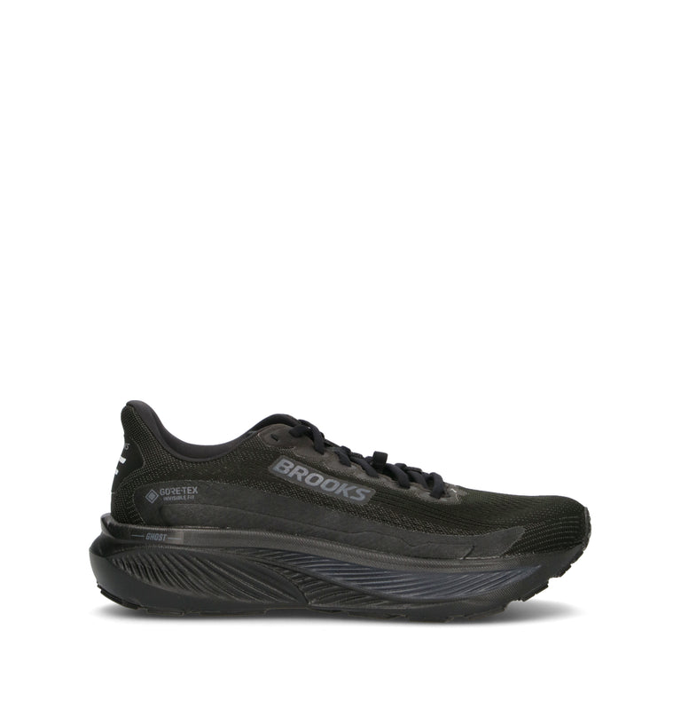 BROOKS GHOST 17 GTX Scarpa running uomo nera in gore-tex