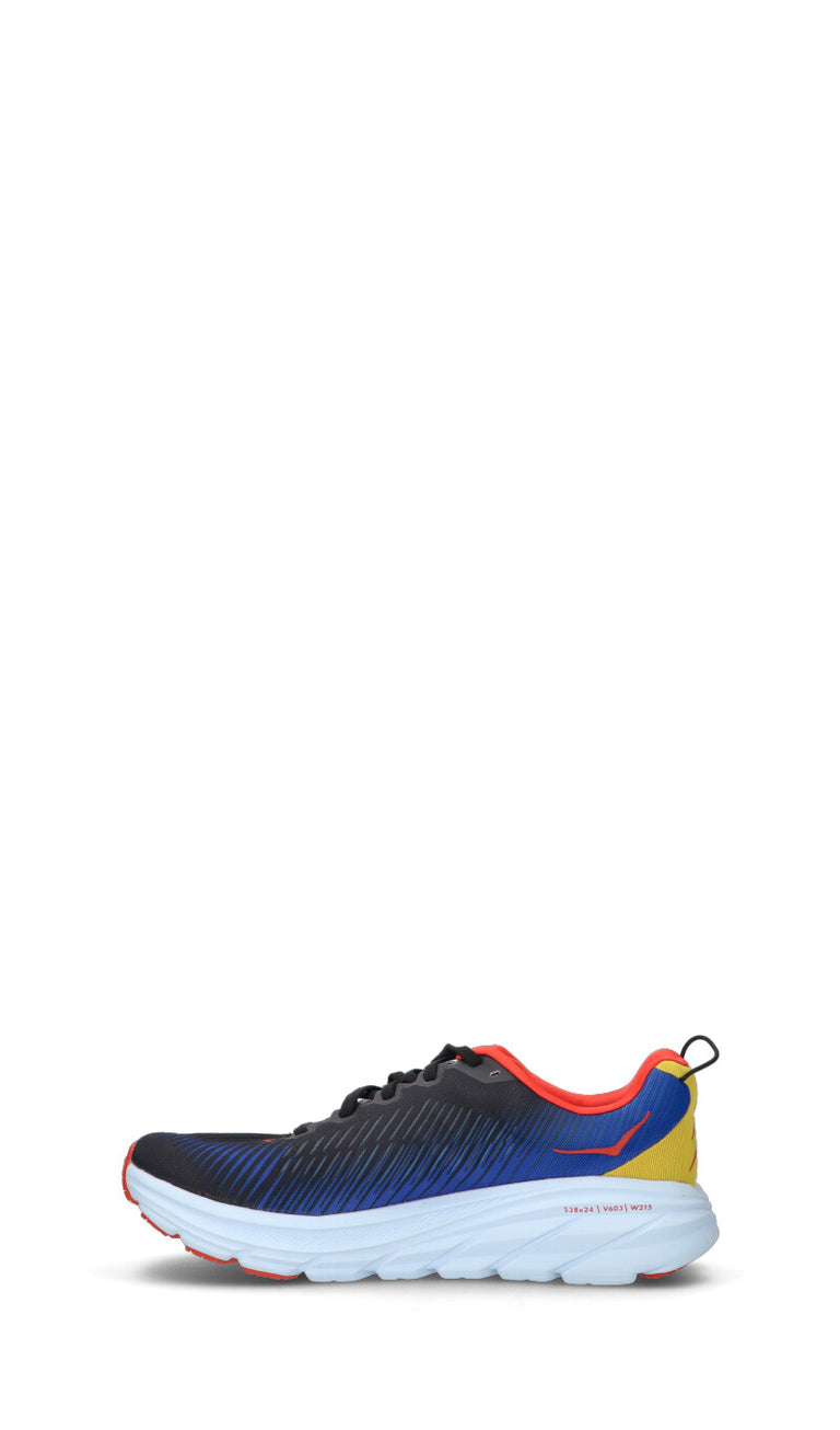 HOKA ONE ONE Sneaker uomo nera/blu/rossa/gialla