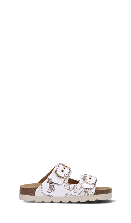 ALVIERO MARTINI Ciabatta donna bianca