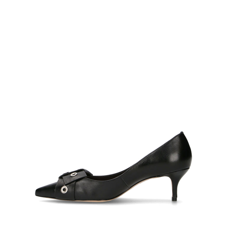 VICENZA Décolleté donna nera in pelle