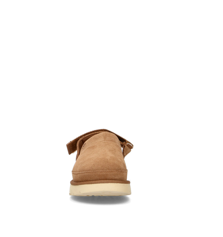 UGG W GOLDENSTAR CLOG Sabot donna chestnut in suede