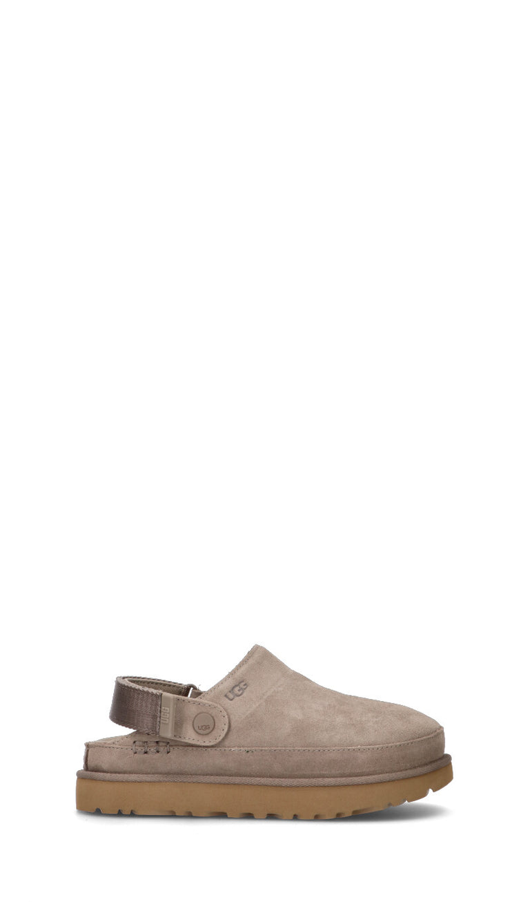 UGG W GOLDENSTAR CLOG Sabot donna grigio in suede