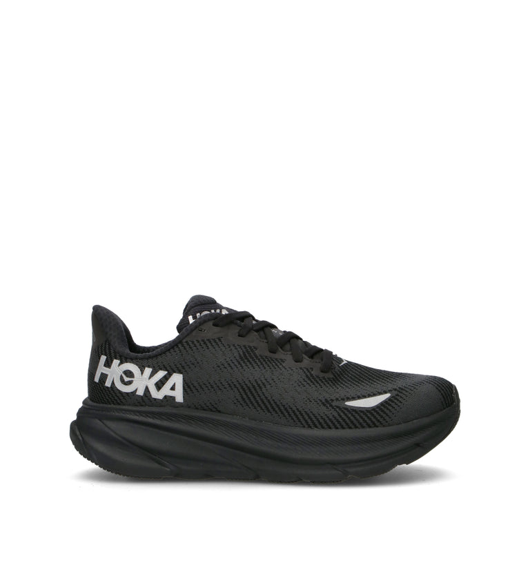 HOKA ONE ONE W CLIFTON 9 GTX Scarpa running donna nera in gore-tex
