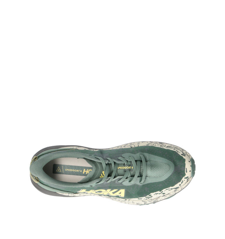 HOKA ONE ONE M SPEEDGOAT 6 Scarpa trail running uomo verde