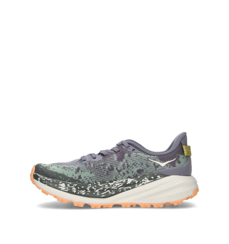 HOKA ONE ONE W SPEEDGOAT 6 Scarpa trail running donna grigia