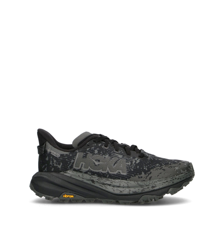 HOKA ONE ONE W SPEEDGOAT 6 GTX Scarpa trail running donna nera