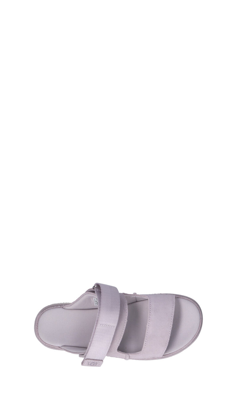 UGG W GOLDENSTAR GLIDE Sandalo donna lilla in suede