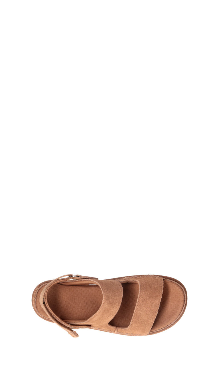 UGG W GOLDENSTAR GLIDE Sandalo donna chestnut in suede