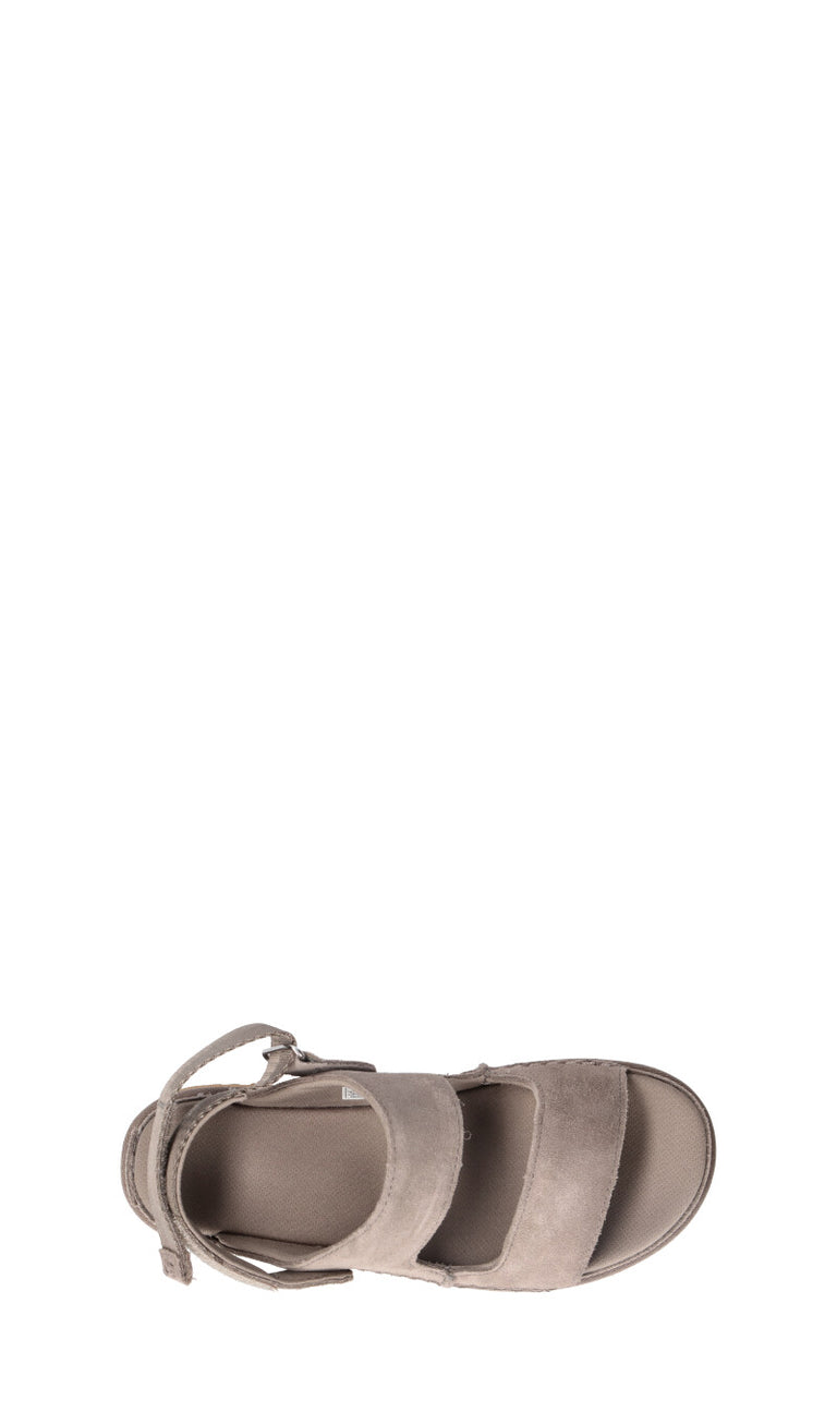 UGG W GOLDENSTAR GLIDE Sandalo donna grigio in suede