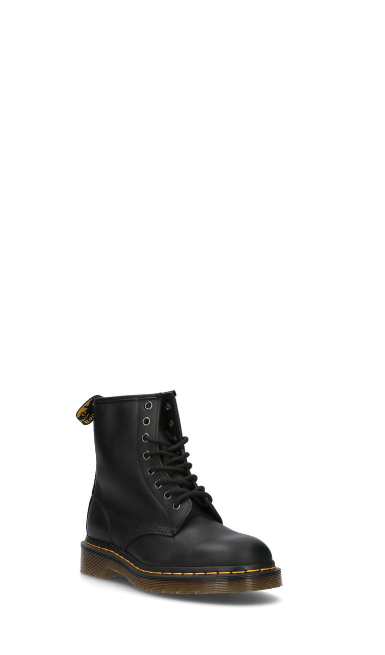 DR. MARTENS Anfibio donna nero in pelle