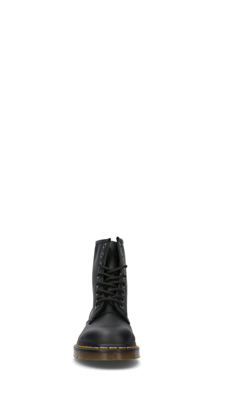 DR. MARTENS Anfibio donna nero in pelle