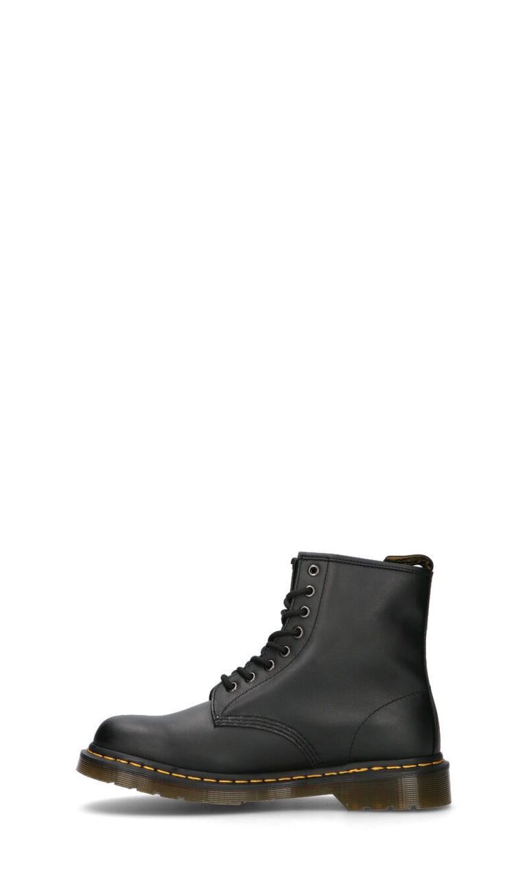 DR. MARTENS Anfibio uomo nero in pelle