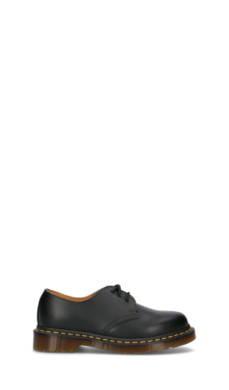 DR. MARTENS Stringata donna nera in pelle