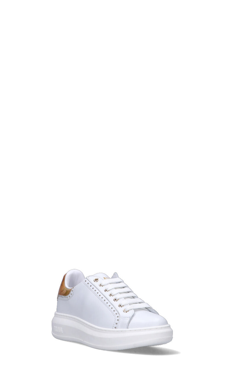 ALVIERO MARTINI Sneaker ragazza bianca in pelle