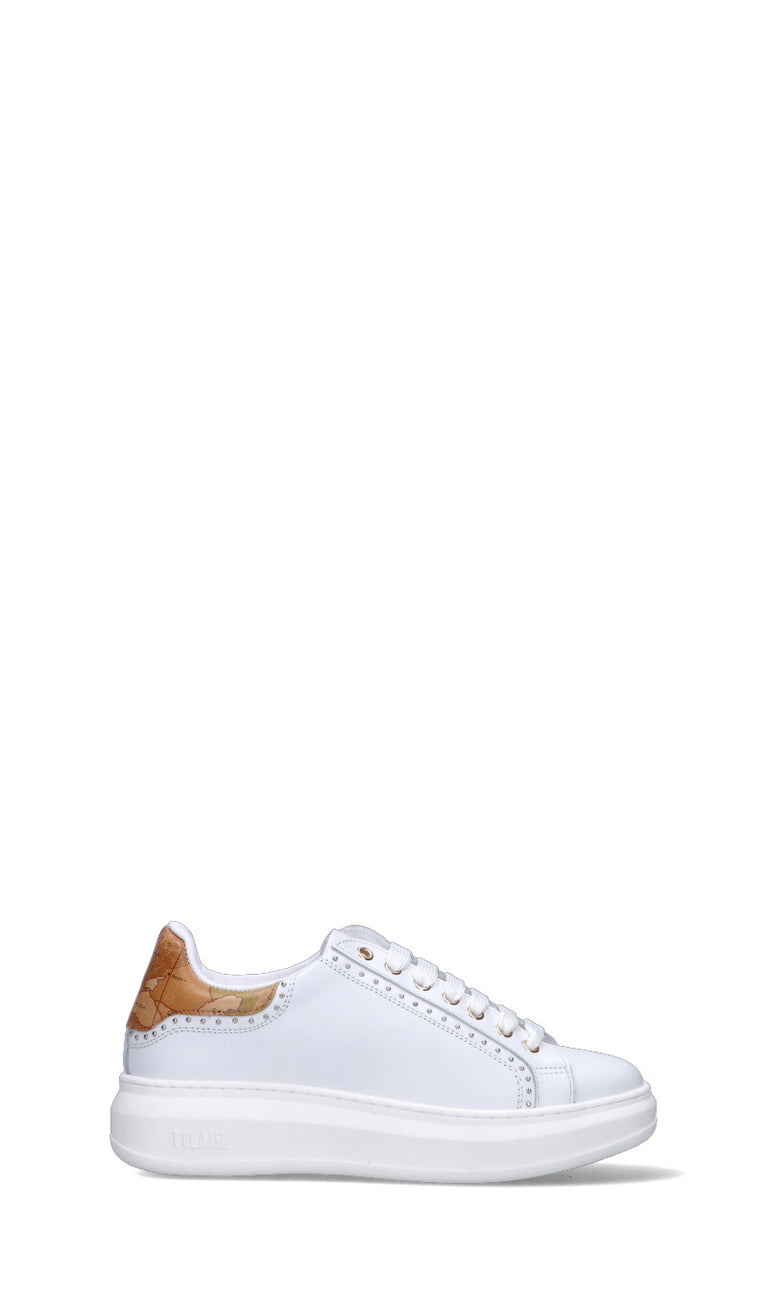 ALVIERO MARTINI Sneaker ragazza bianca in pelle