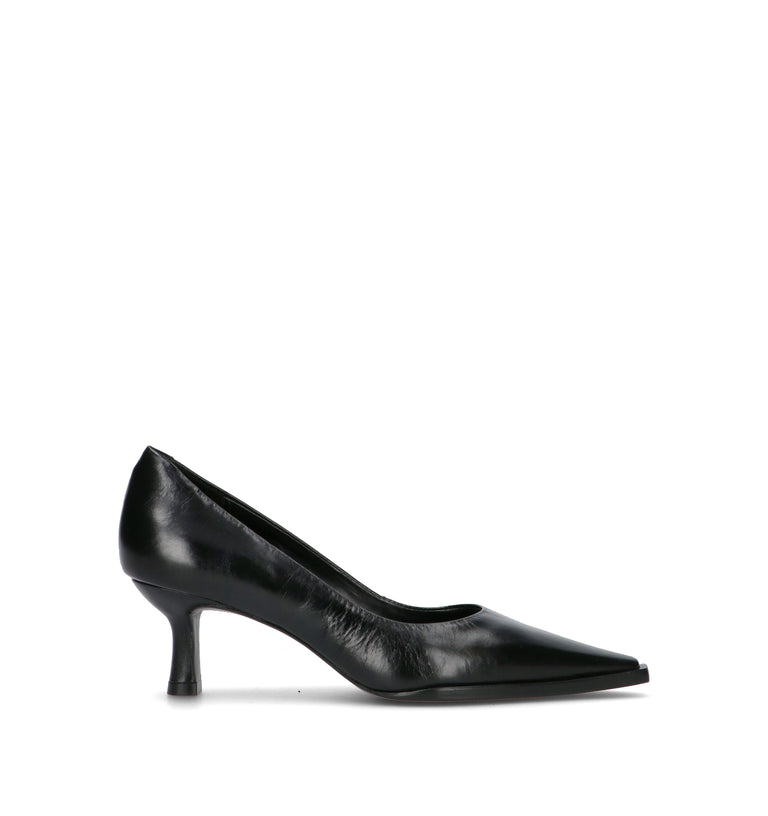 VICENZA Décolleté donna nero in pelle