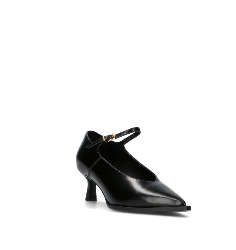 VICENZA Décolleté donna nero in pelle
