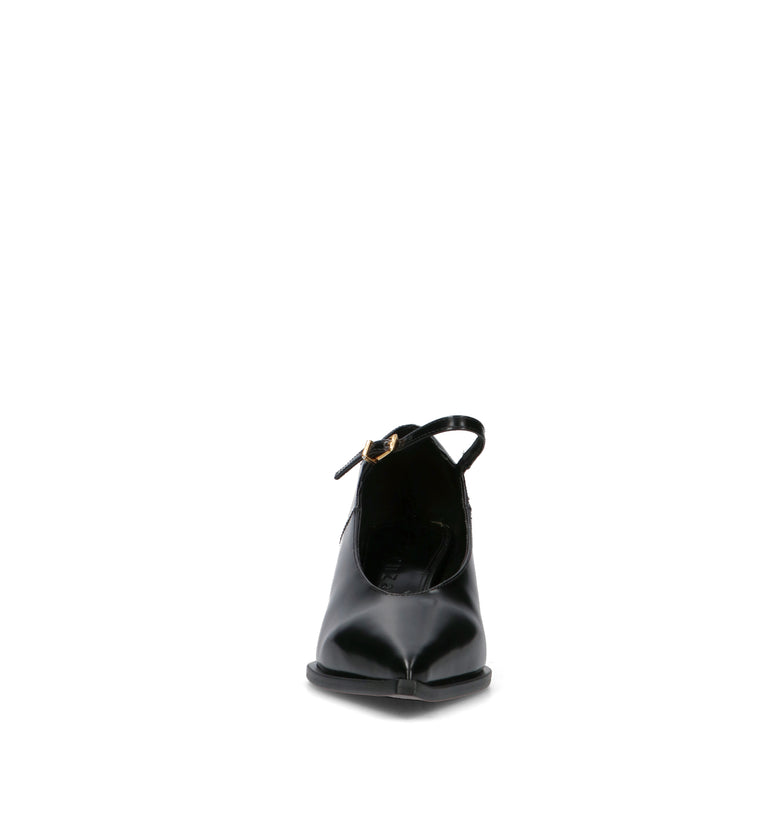 VICENZA Décolleté donna nero in pelle