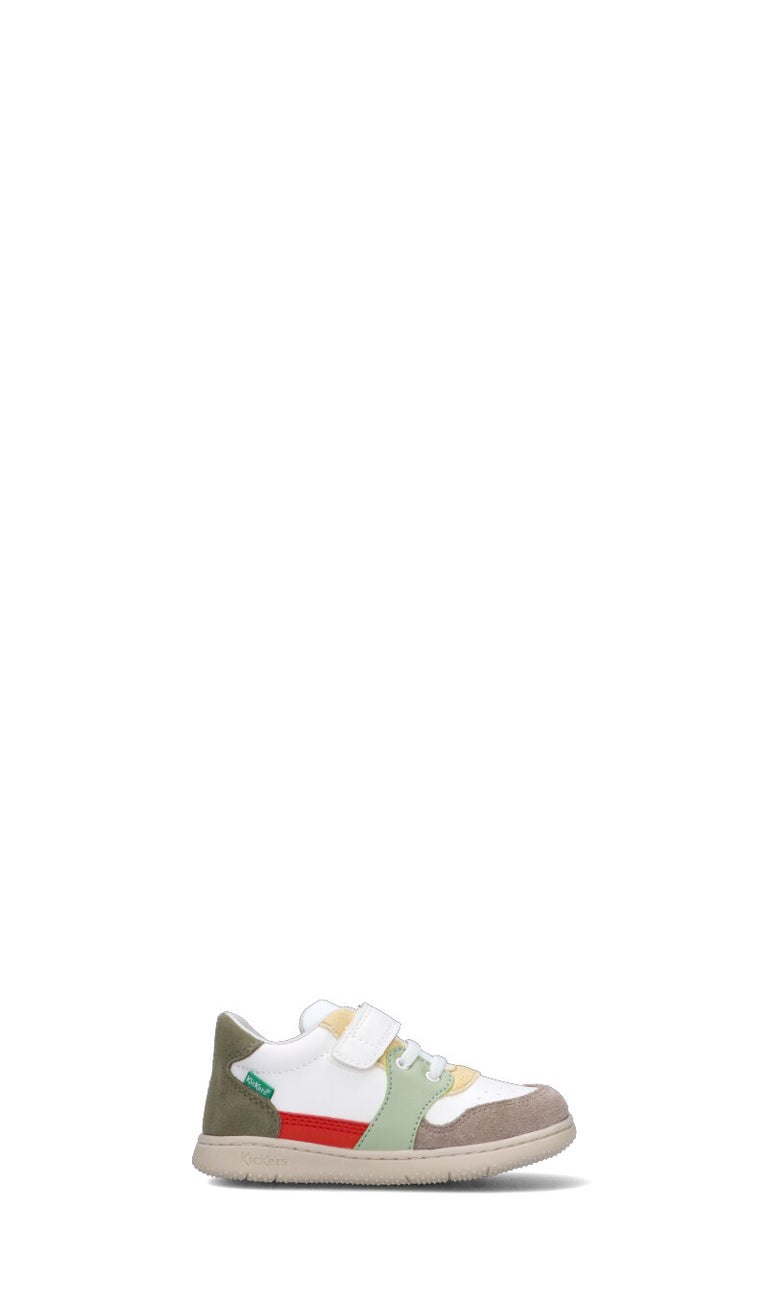 KICKERS Sneaker bimbo multicolor in suede