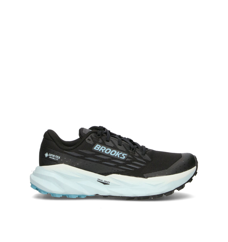 BROOKS CASCADIA 19 GTX Scarpa trail running donna nera in gore-tex