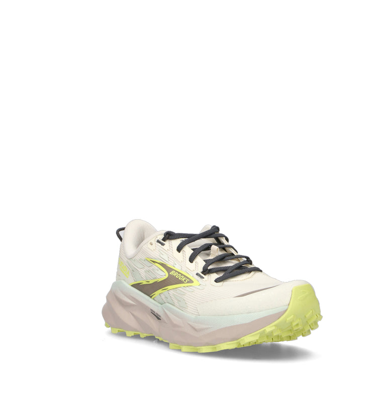 BROOKS CASCADIA 19 Scarpa trail running donna bianca