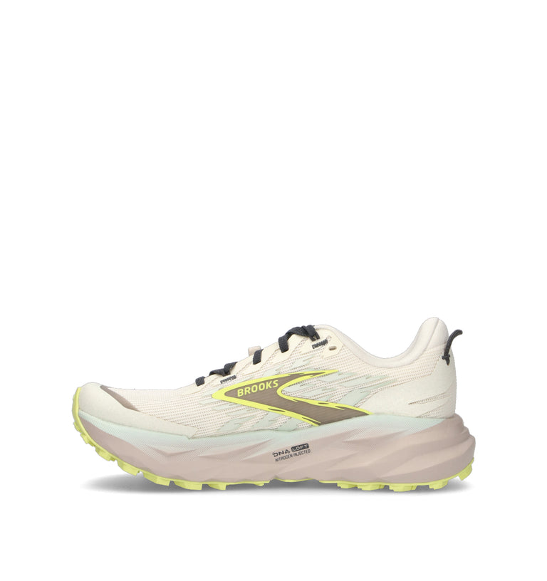 BROOKS CASCADIA 19 Scarpa trail running donna bianca