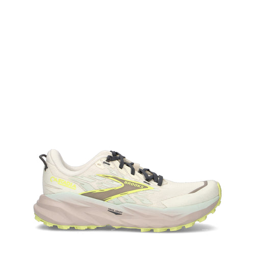 BROOKS CASCADIA 19 Scarpa trail running donna bianca