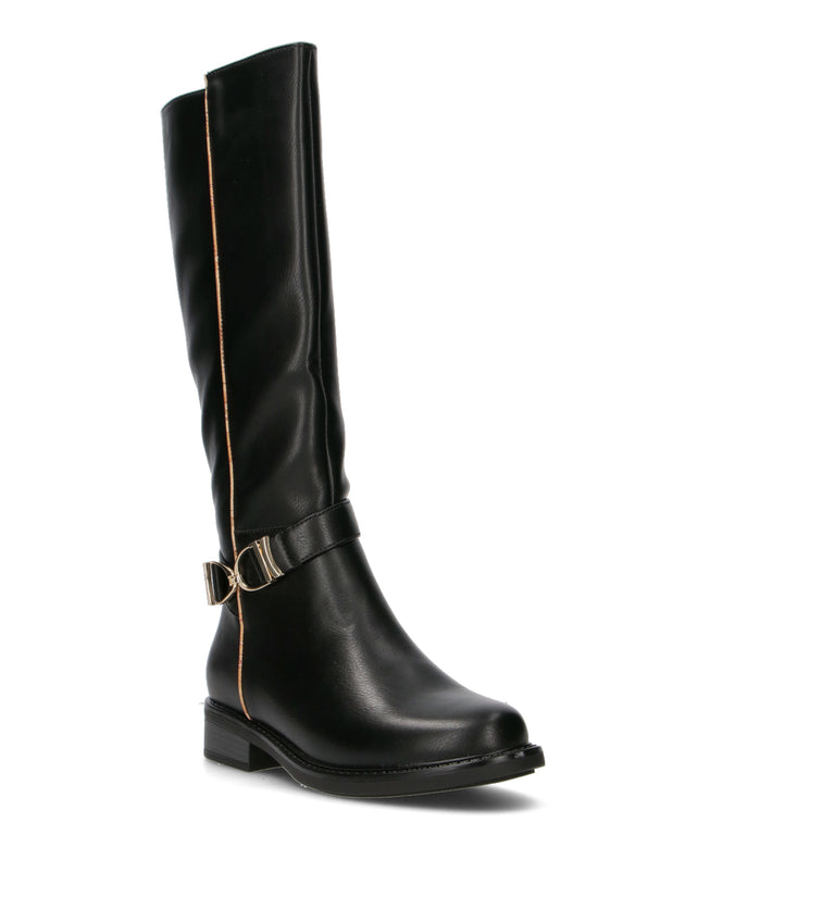 ALVIERO MARTINI Stivale donna nero