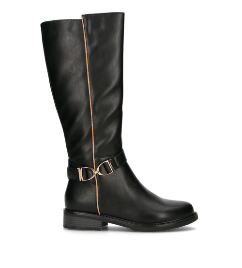 ALVIERO MARTINI Stivale donna nero
