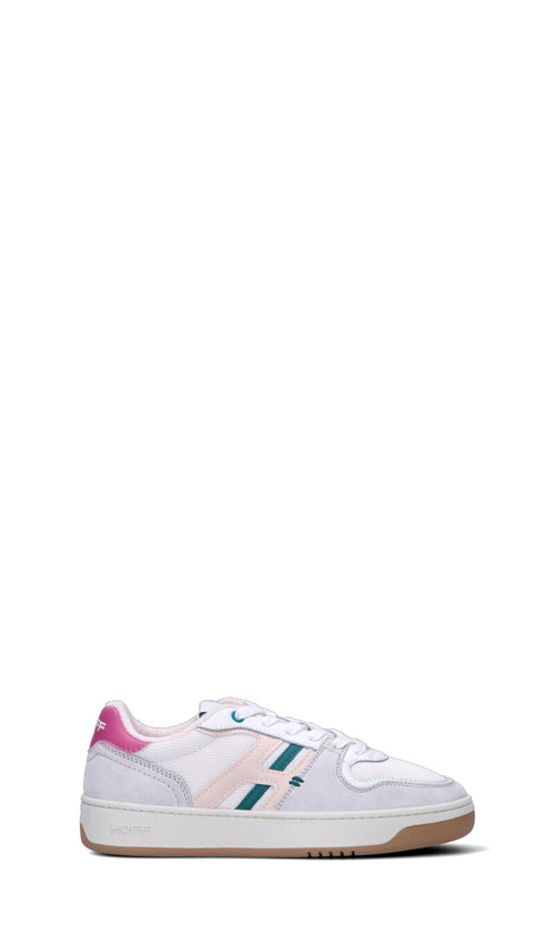 HOFF Sneaker donna bianca/rosa in pelle