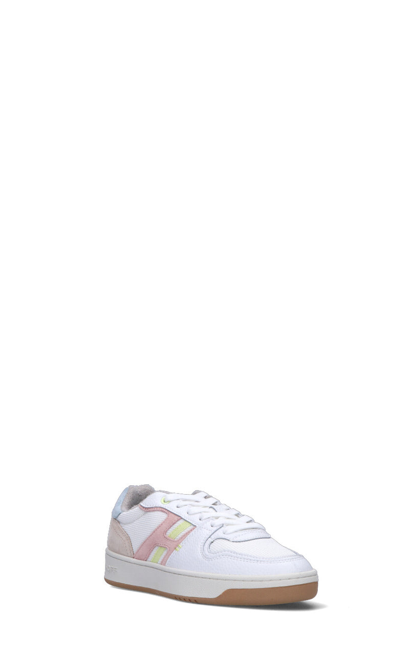 HOFF Sneaker donna bianca/rosa in pelle