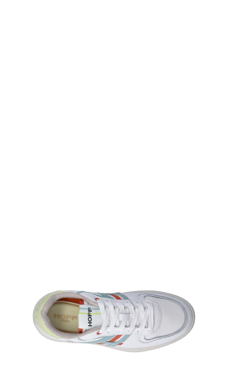 HOFF Sneaker donna bianca/azzurra in pelle