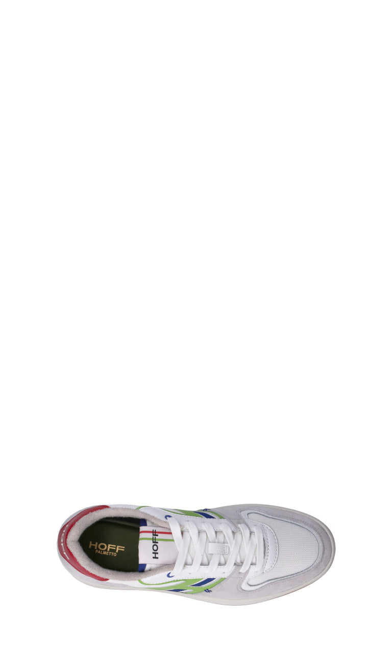 HOFF Sneaker uomo bianca/verde in pelle