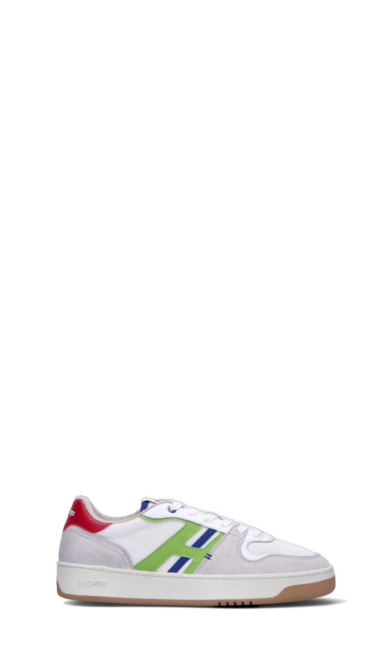 HOFF Sneaker uomo bianca/verde in pelle